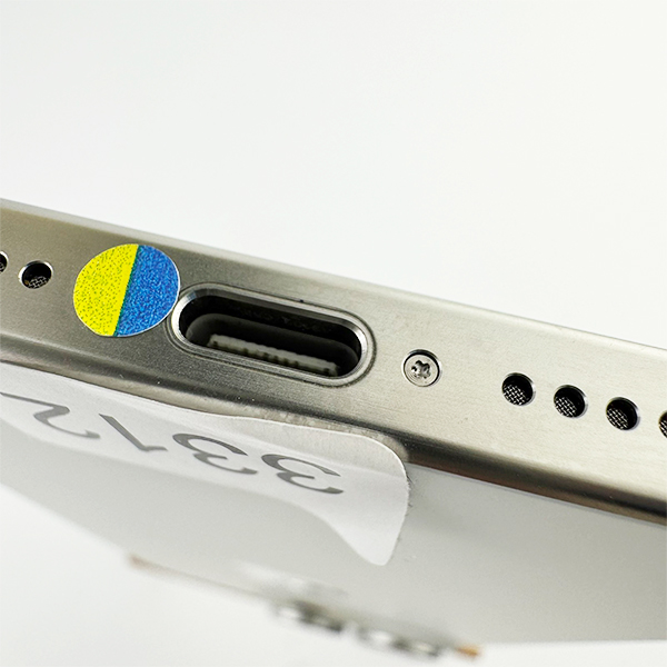 Apple iPhone 15 Pro 256GB White Titanium Б/У  №3312 (Стан 8/10)