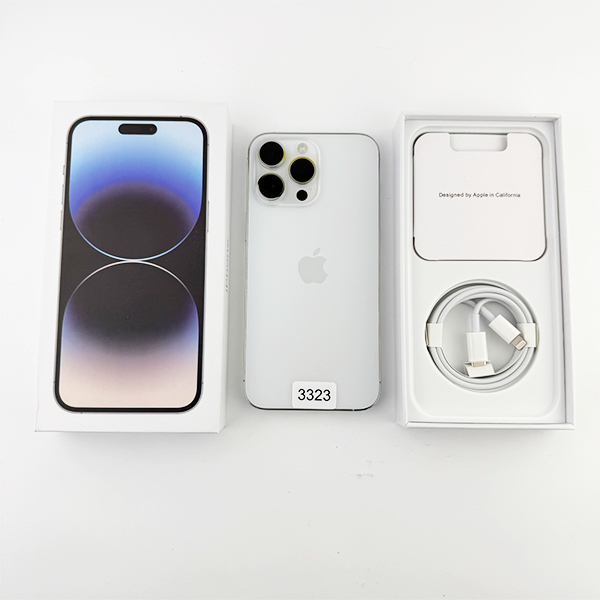 Apple iPhone 14 Pro Max  128GB Silver Б/У №3323 (Стан 8/10)