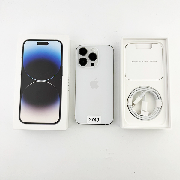 Apple iPhone 14 Pro 128GB Silver Б/У №3749 (Стан 8/10)
