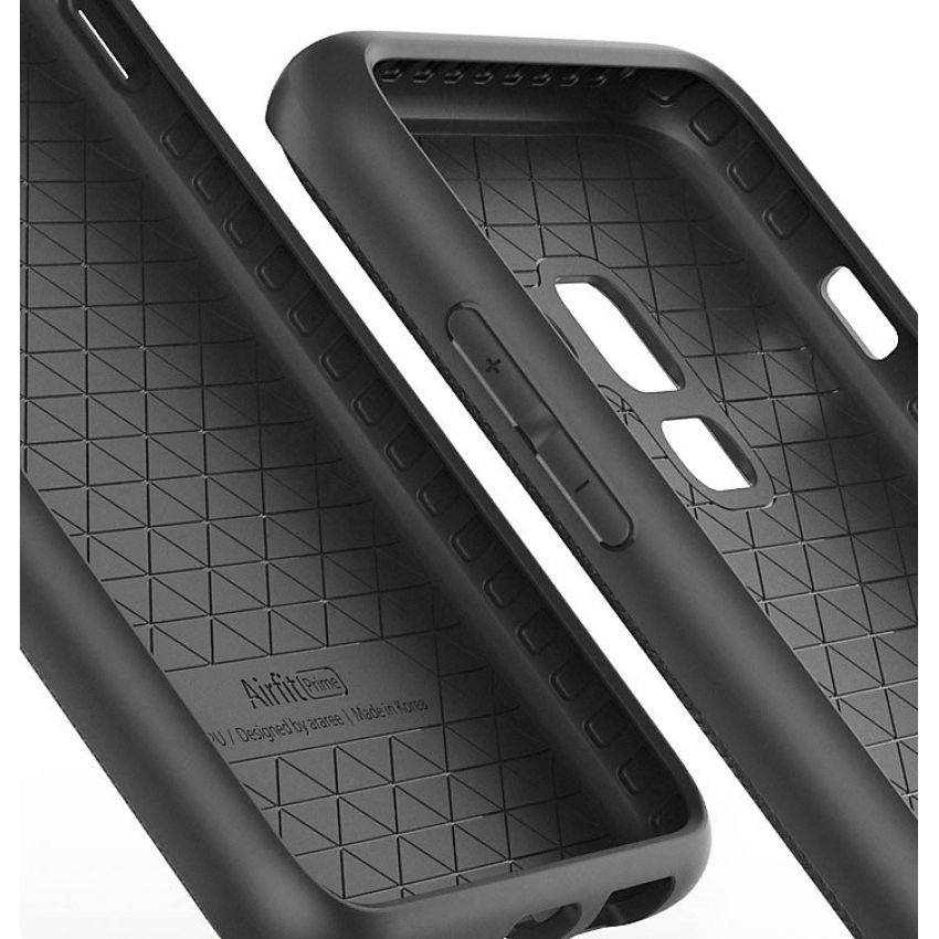 Чехол накладка Silicon Cover Samsung A8 Plus 2018 GP-A730KDCPBAA (Black)
