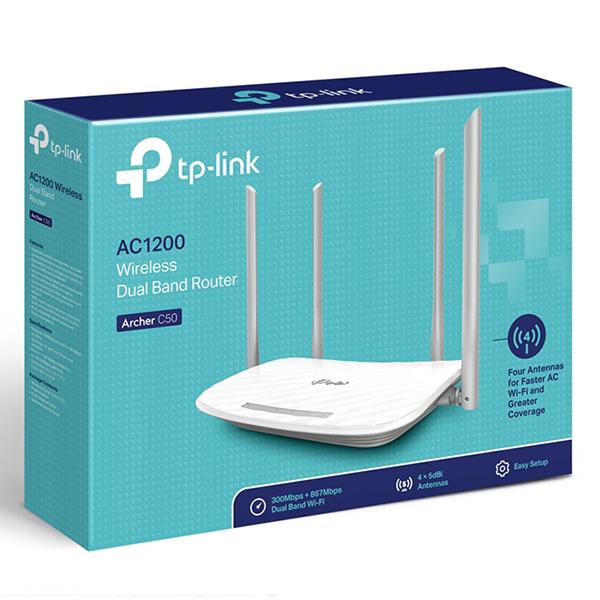 Wi-Fi роутер TP-LINK Archer C50 AC1200
