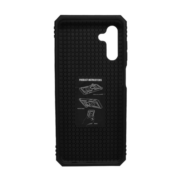 Чехол Armor Case для Samsung A14-A145 with Ring Black