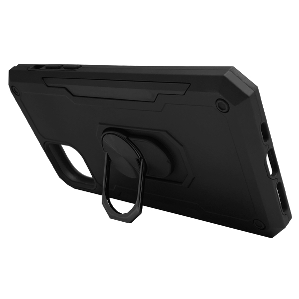 Чехол Armor Antishok Case для iPhone 12 Pro with Ring Black