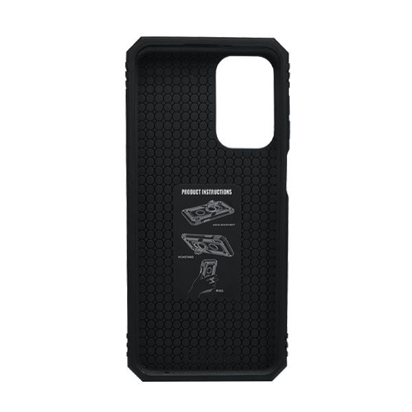 Чохол Armor Case для Samsung M13-M135/M23-M236 with Ring Black