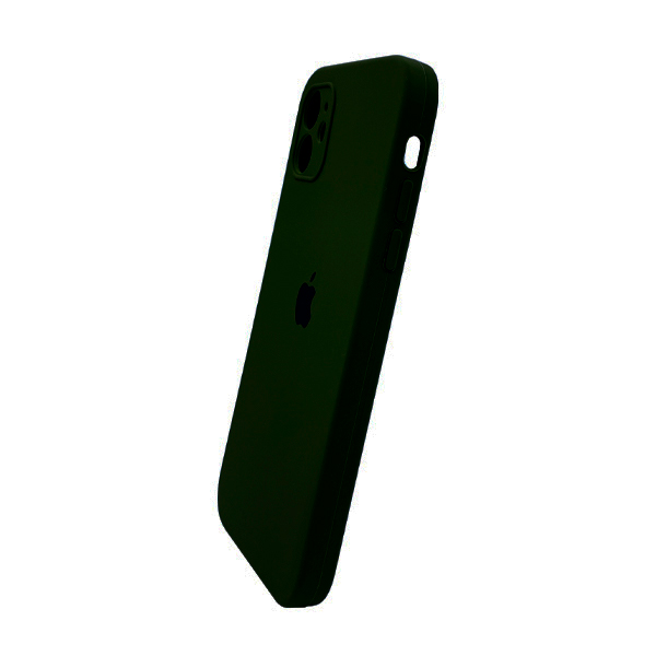 Чехол Soft Touch для Apple iPhone 11 Army Green with Camera Lens Protection