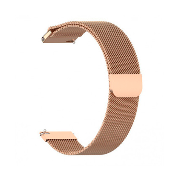 Ремешок для браслета Milanese Loop для Xiaomi Amazfit/Samsung 20 mm Rose Gold