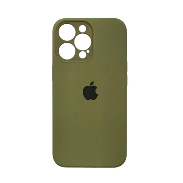 Чохол Soft Touch для Apple iPhone 13 Pro Army Green with Camera Lens Protection Square