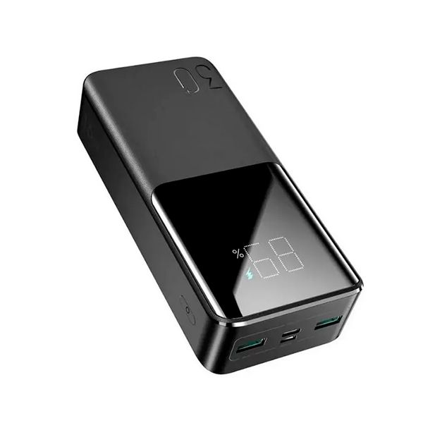 Зовнішній акумулятор Joyroom 30000 mAh AFC 15W PD QC3.0 Black (JR-T015) + USB-лампа XO Y1