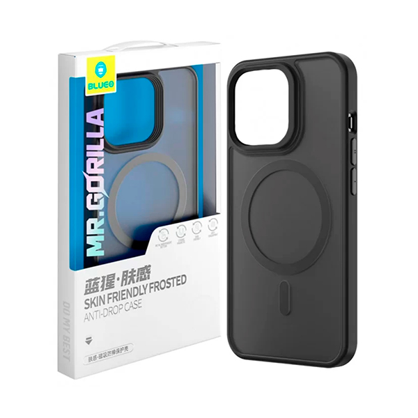 Чохол Blueo Frosted Anti-Drop Case for iPhone 13/14 with MagSafe Black