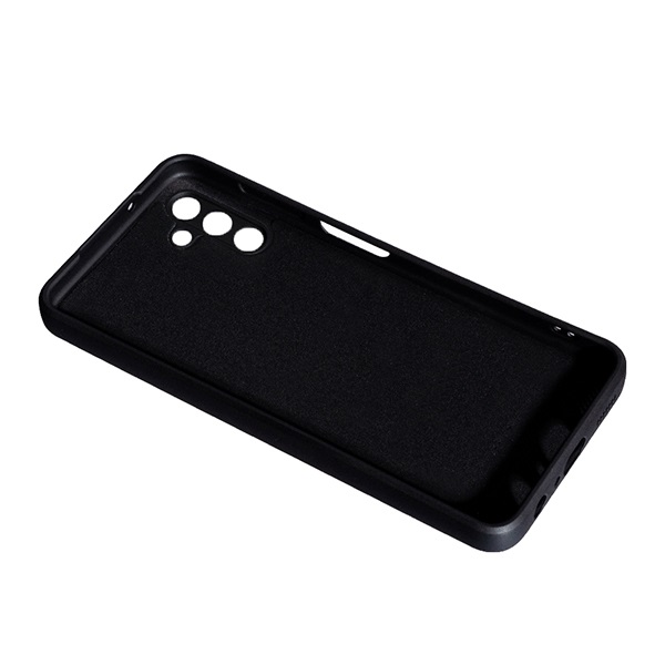 Чохол Original Soft Touch Case for Samsung A04s-2022/A047 Black with Camera Lens