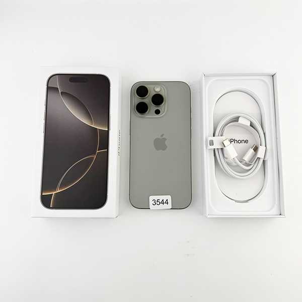 Apple iPhone 16 Pro 128GB Natural Titanium Б/У №3544 (Стан 9/10)
