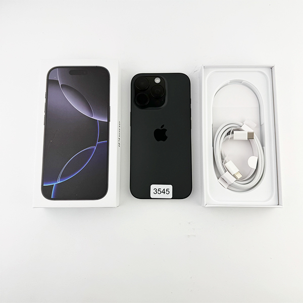 Apple iPhone 16 Pro 128GB Black Titanium Б/У №3545 (Стан 10/10)