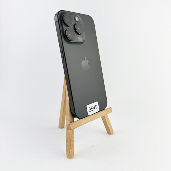 Apple iPhone 15 Pro 256GB Black Titanium Б/У №3549 (Стан 9/10)