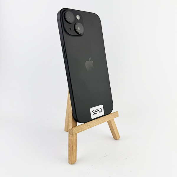 Apple iPhone 15 128GB Black Б/У №3550 (Стан 8/10)