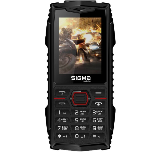 SIGMA X-treme AZ68 (black/red)