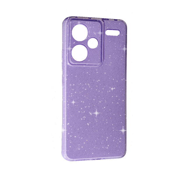 Чехол Silicon Shiny Case Xiaomi Note 13 Pro Plus 5G Glitter Light Purple