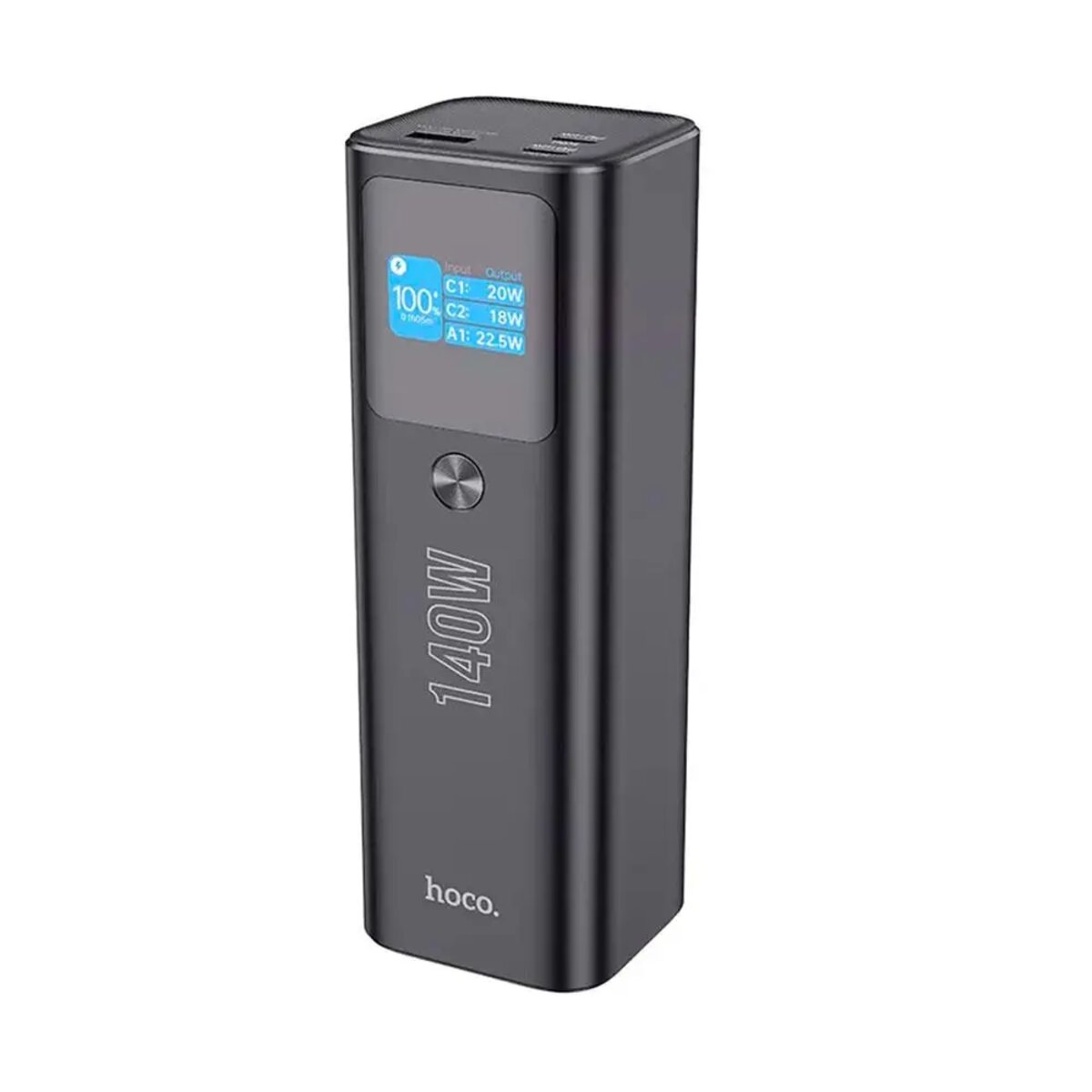 Зовнішній акумулятор HOCO Q17 Electric PD140W power bank(25000mAh) Black