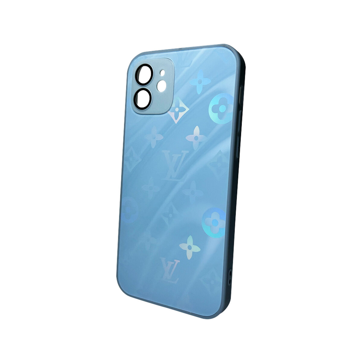 Чохол для смартфона AG Glass Gradient LV Frame for Apple iPhone 13 Sierra Blue