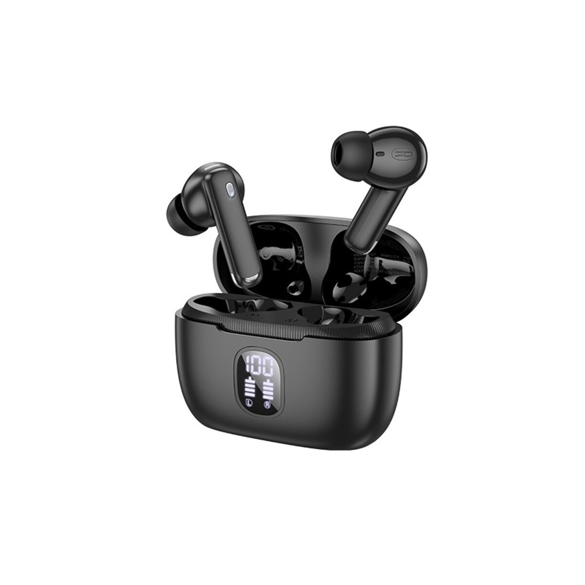Бездротові навушники BOROFONE FQ7 Treasure wireless ANC+ENC noise reduction BT headset Black