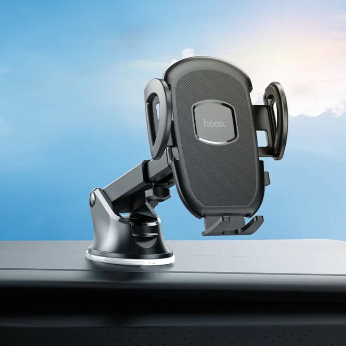 Автотримач для телефона HOCO H9 General car holder(center console) Black
