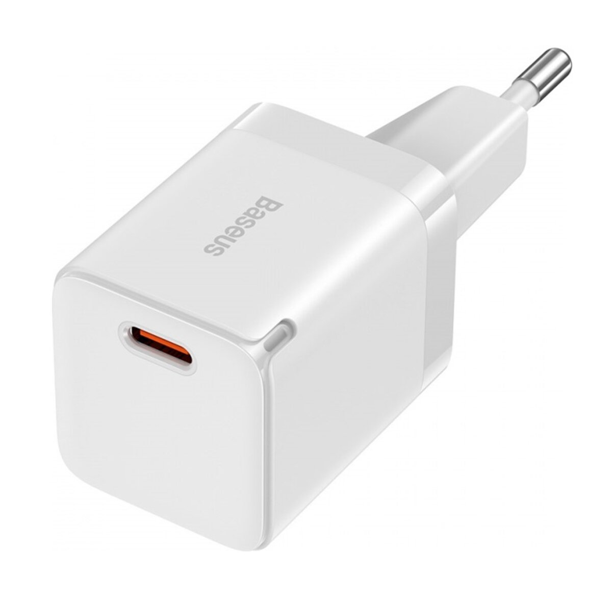 Мережевий зарядний пристрій Baseus GAN3 Fast Charger 1C 30W EU White