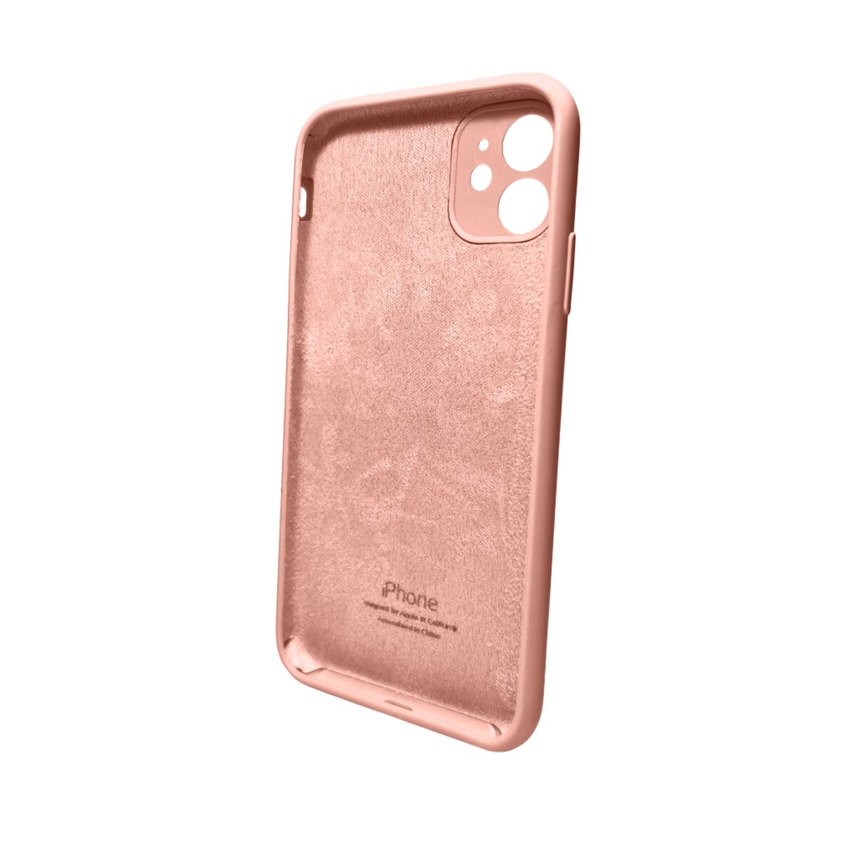 Чохол для смартфона Silicone Full Case AA Camera Protect for Apple iPhone 11 Pro Max кругл 37,Grapefruit