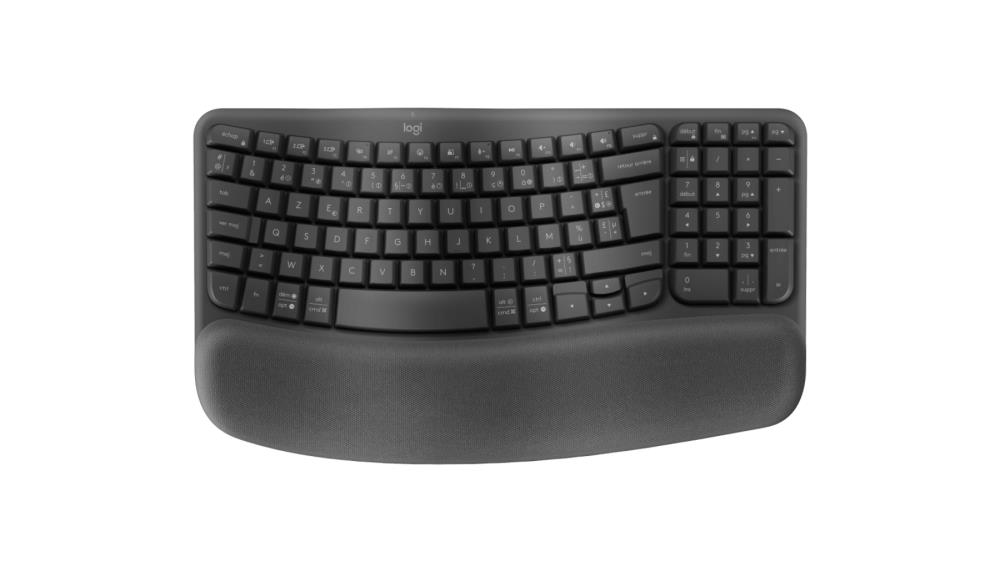 Клавiатура бездротова Logitech Wave Keys Wireless Graphite (920-012304)