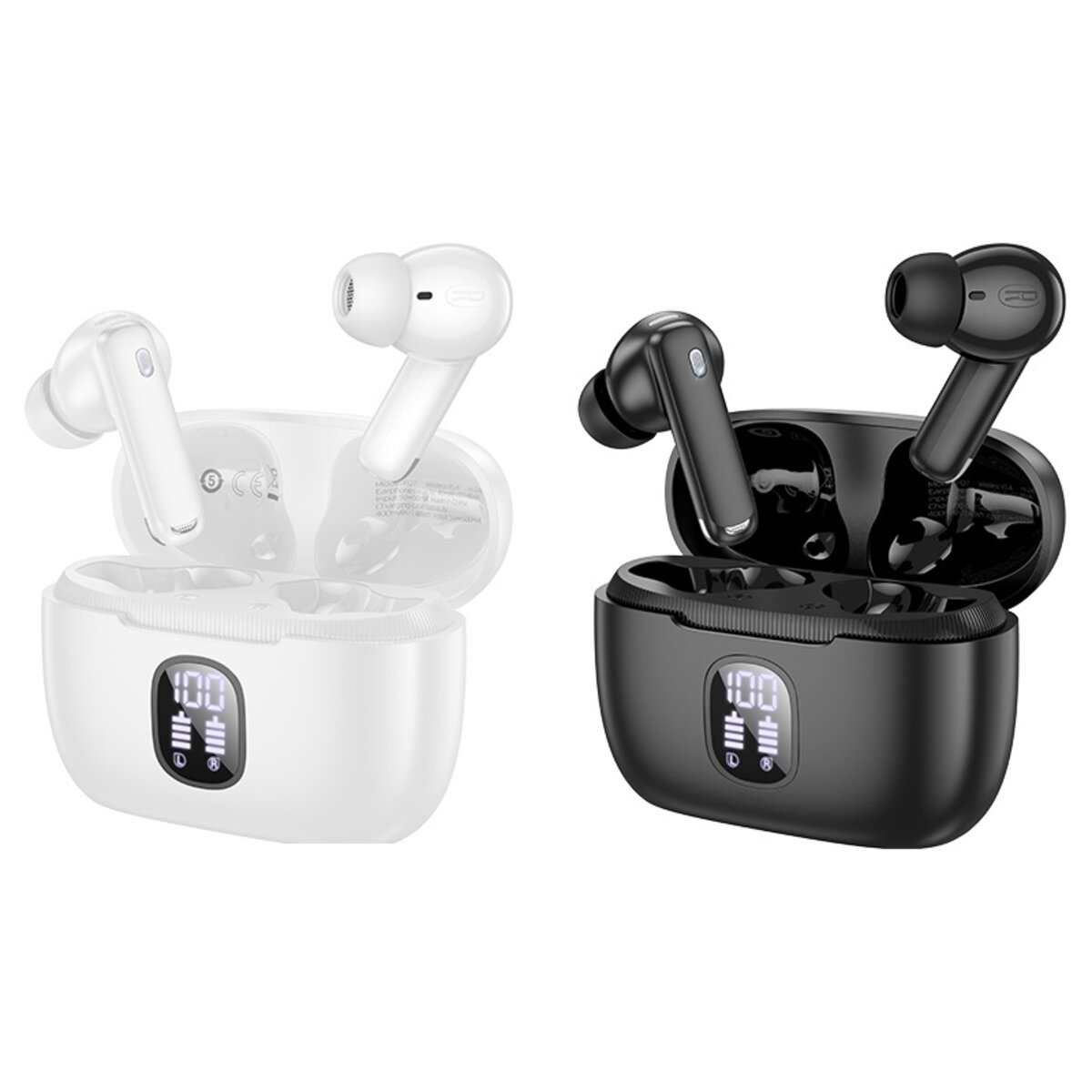 Бездротові навушники BOROFONE FQ7 Treasure wireless ANC+ENC noise reduction BT headset Black
