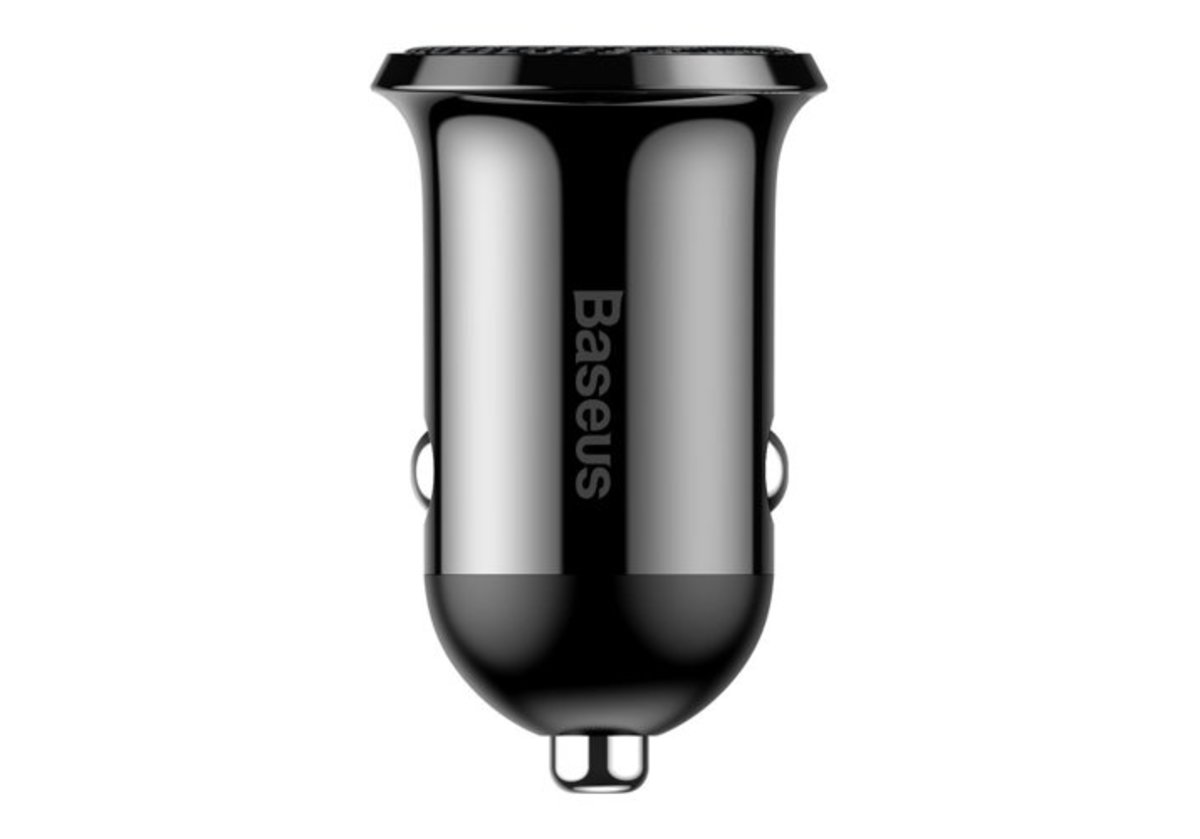 Автомобільний зарядний пристрій Baseus Grain Pro Car Charger (Dual USB 4.8A ) Black