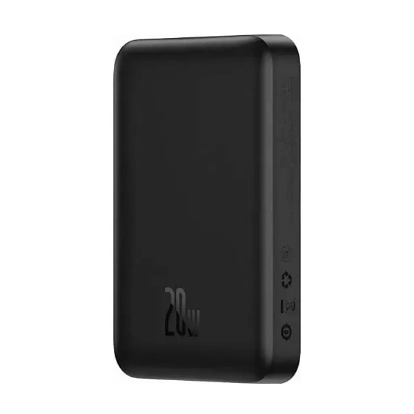 Зовнішній акумулятор Baseus Magnetic Mini Wireless Overseas Edition 20W 10000 mAh Black (PPCX070001)