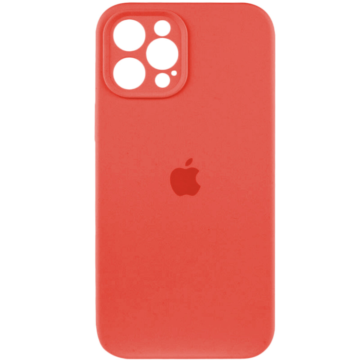 Чохол для смартфона Silicone Full Case AA Camera Protect for Apple iPhone 12 Pro Max 18,Peach