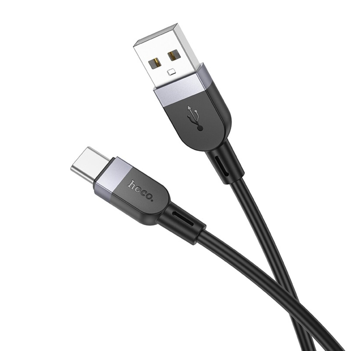Кабель HOCO X109 Energy silicone charging data cable Type-C (L=1M) Black