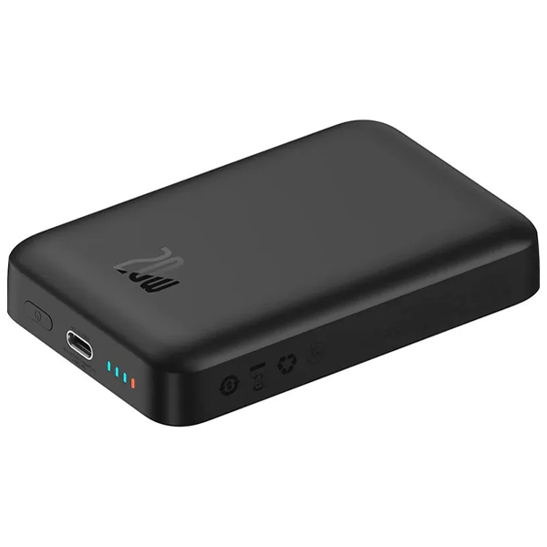 Зовнішній акумулятор Baseus Magnetic Mini Air 10000mAh 20W Black (P10059001113-00)