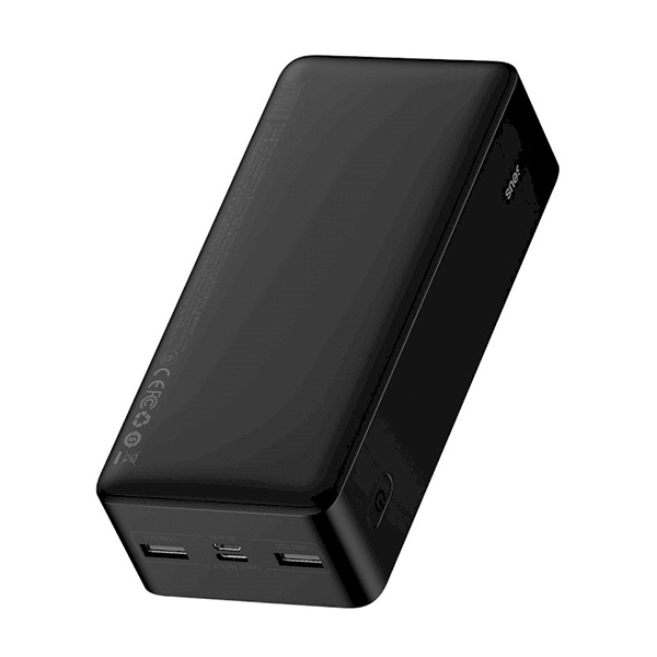 Зовнішній акумулятор Baseus Bipow Digital Display Powerbank 15W 30000mAh Black (PPBD050201)