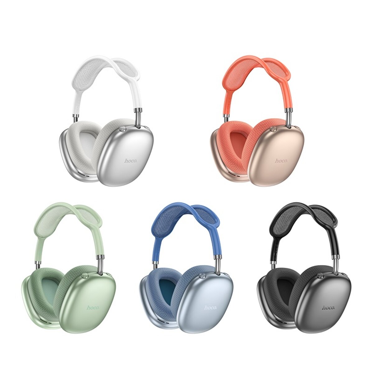Бездротові навушники HOCO W55 Pleasing BT headphones Sky Blue
