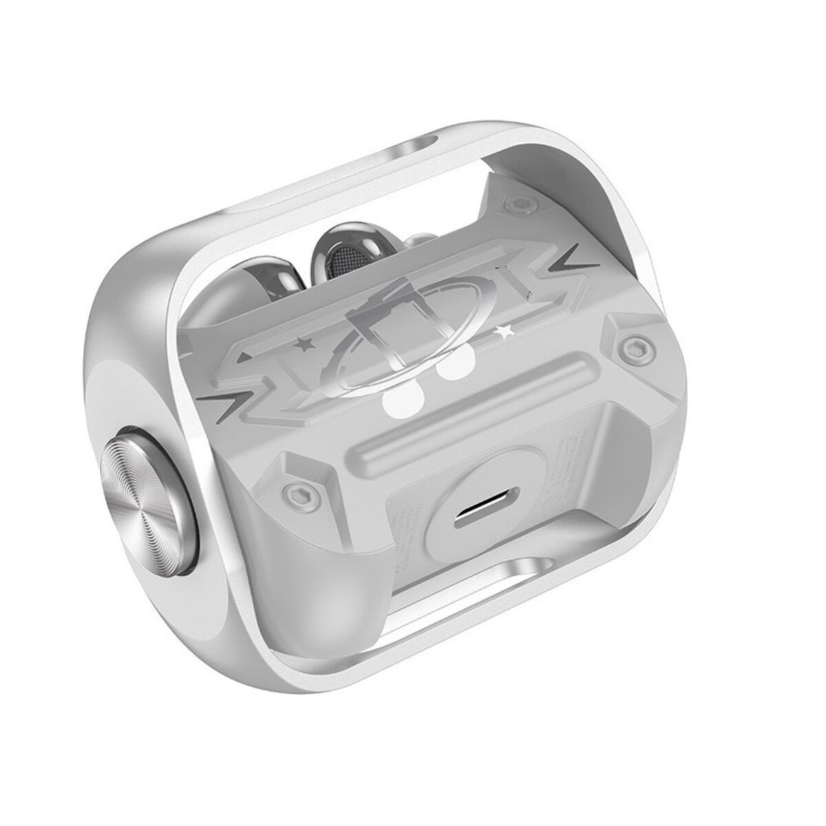Навушники HOCO EW55 Trendy true wireless BT gaming headset Silver