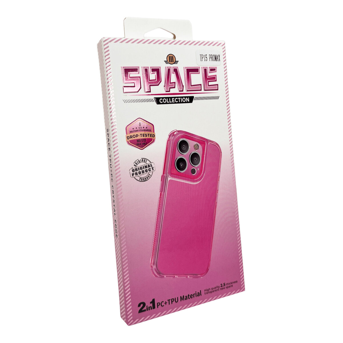 Чохол для смартфона Space III for Apple Iphone 13 Pro Max Rose Red