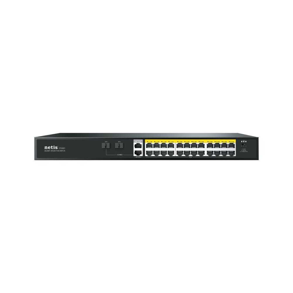 Мережевий комутатор Ethernet P124GH NETIS