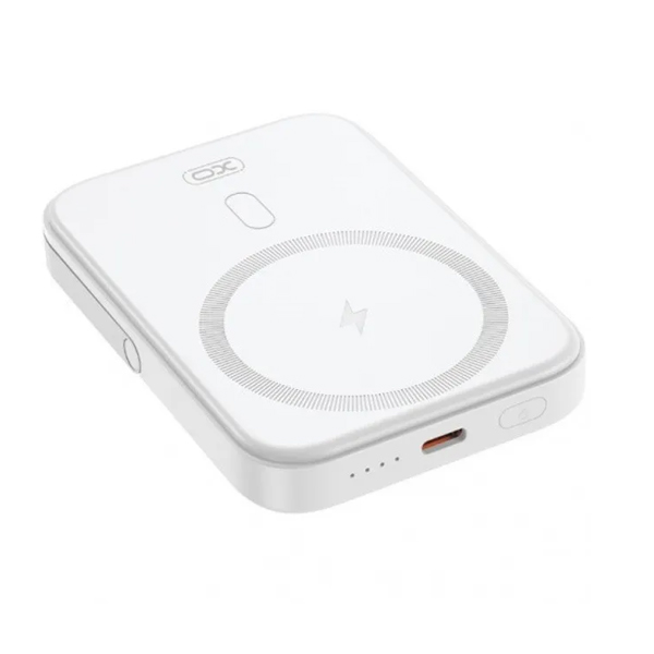 Зовнішній акумулятор XO PR242 with MagSafe + PD20W 5000mAh White