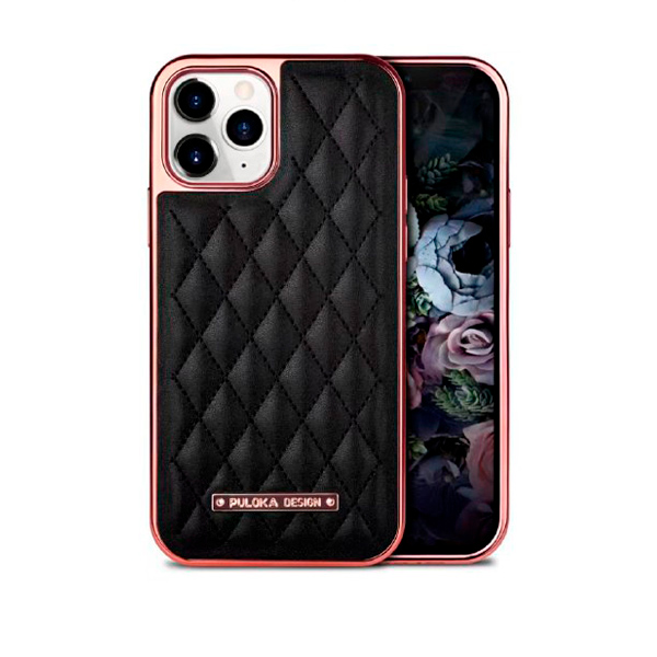 Чохол Puloka Leather Case для iPhone 11 Pro Black