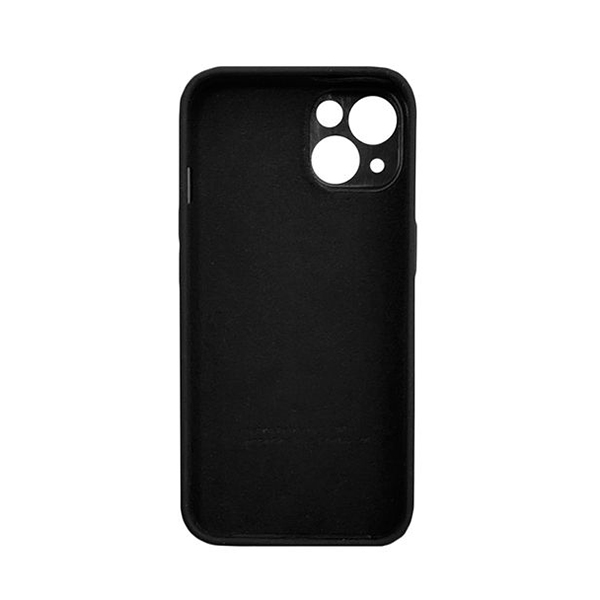 Чохол Soft Touch для Apple iPhone 13 Black with Camera Lens Protection Square