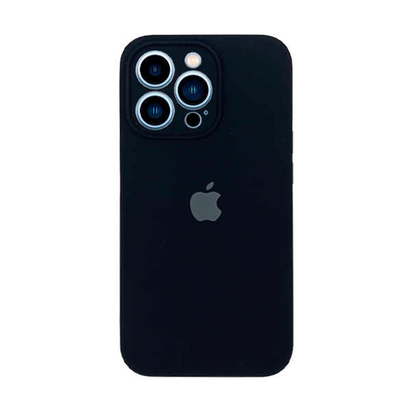 Чохол Soft Touch для Apple iPhone 13 Pro Black with Camera Lens Protection