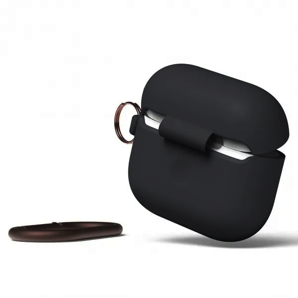 Футляр для навушників Elago Hang Silicone Case Black for Airpods 3rd Gen (EAP3HG-HANG-BK)
