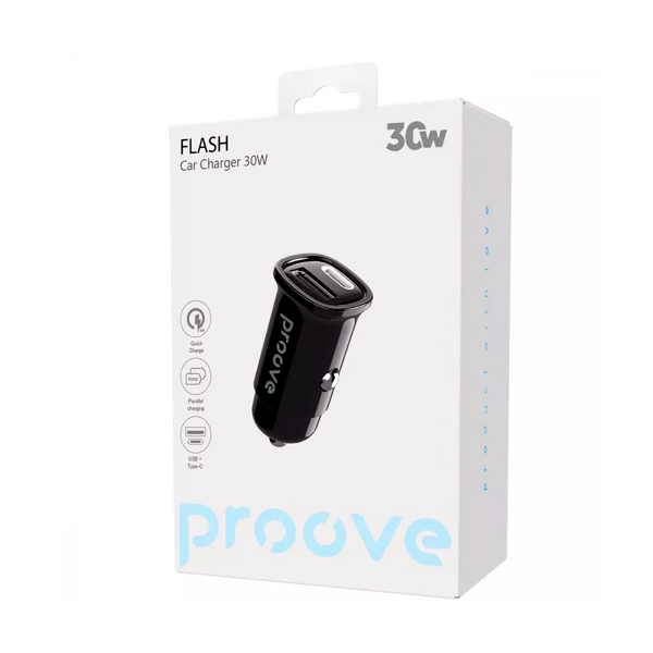 АЗП Proove Flash 30W Black (CCFL30111201)