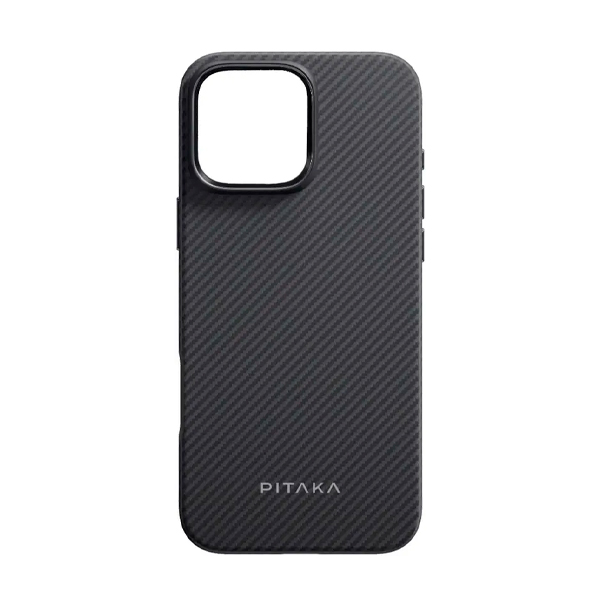 Чохол Pitaka iPhone 16 Pro Max Case with MagSafe Black/Grey (KI1601PMPA)