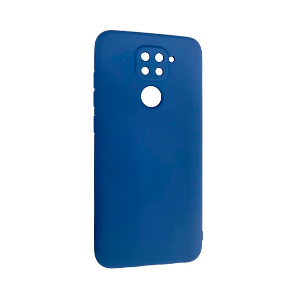 Чохол Original Soft Touch Case for Xiaomi Redmi Note 9/Redmi 10x Midnight Blue with Camera Lens
