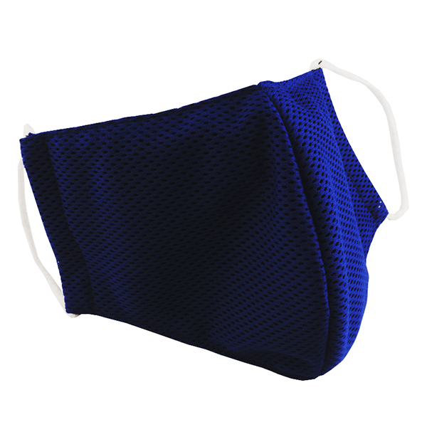 Многоразовая защитная маска для лица Sport синяя (размер L)