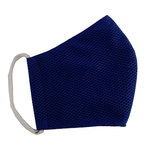 Многоразовая защитная маска для лица Sport синяя (размер S)