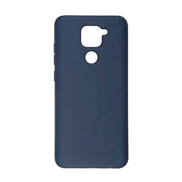 Чехол Original Soft Touch Case for Xiaomi Redmi Note 9/Redmi 10x Navy Blue