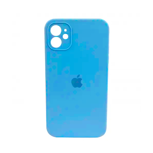 Чехол Original Soft Touch Case for iPhone11 Blue with Camera Lens